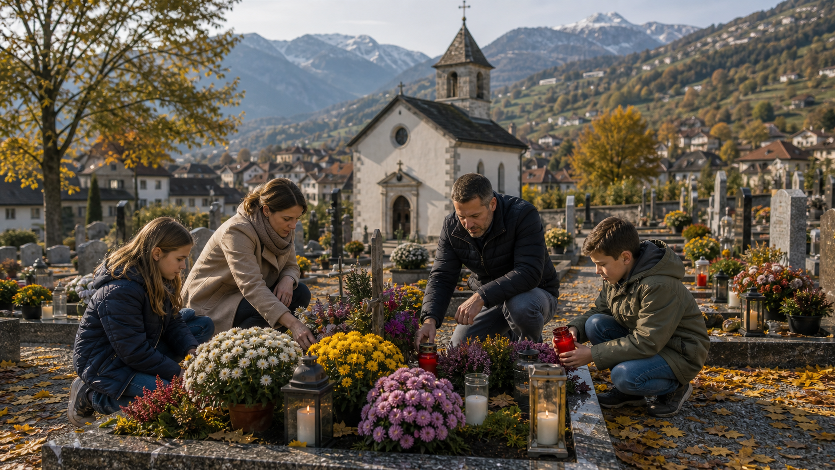 Allerheiligen im Schweizer Alltag