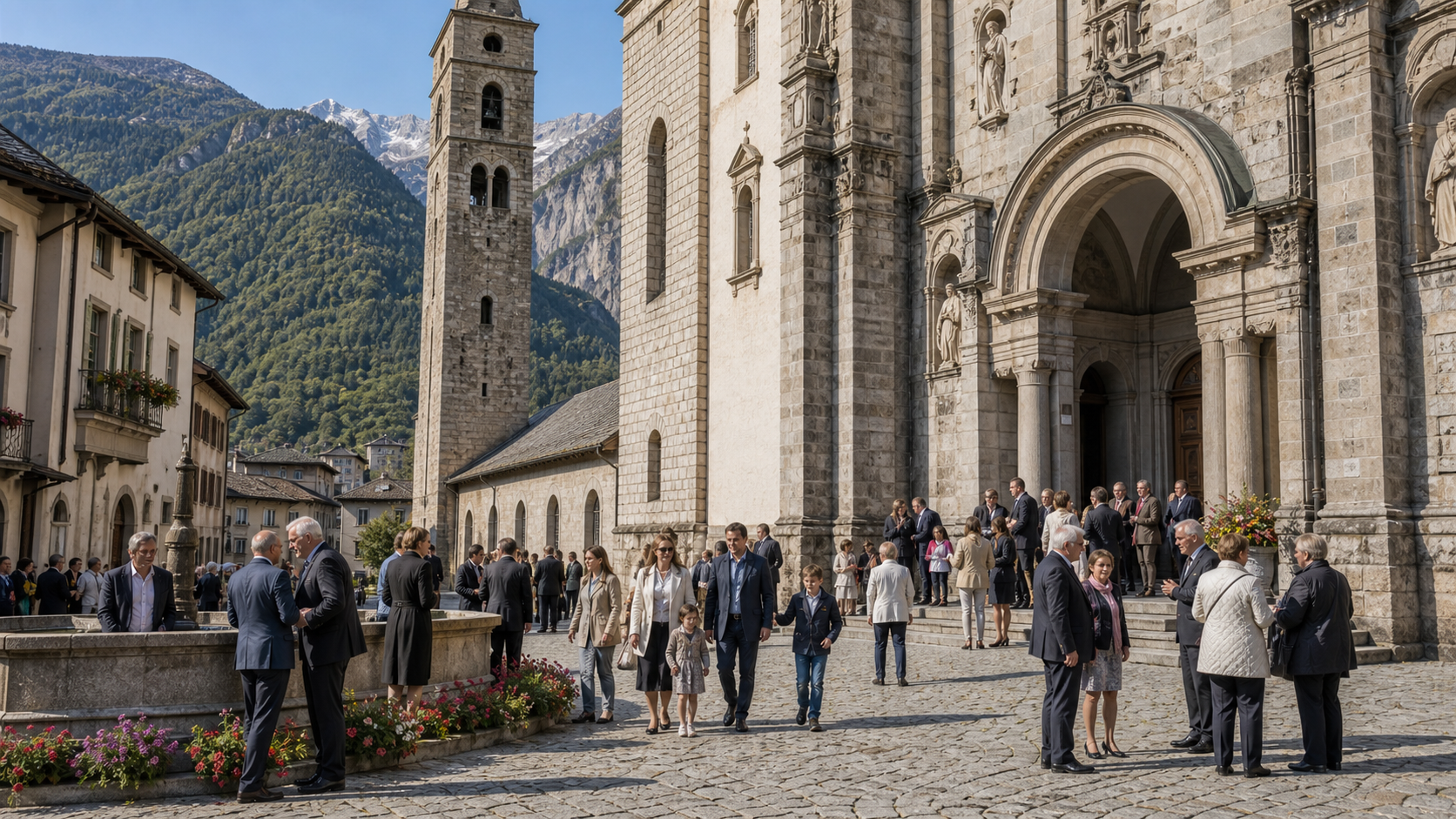 Mauritiustag in der Schweiz im passenden regionalen Kontext