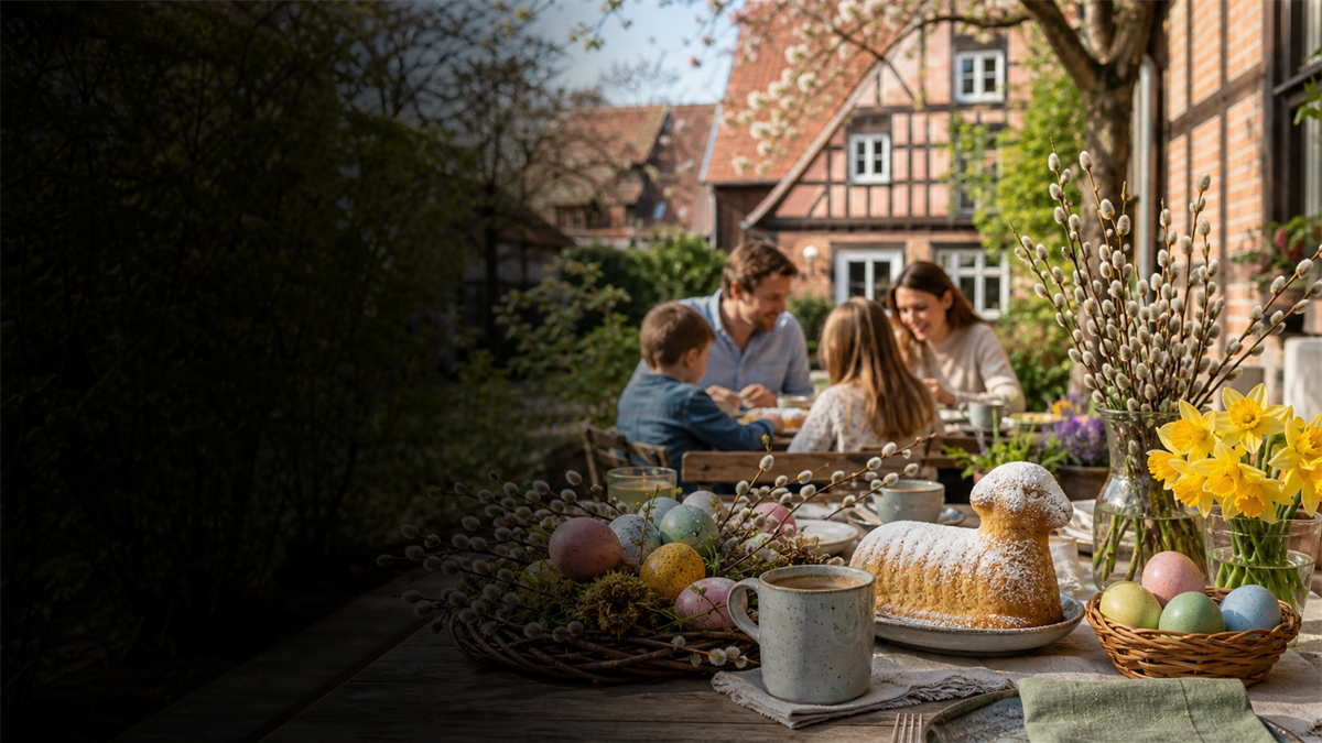 Ostermontag in der Schweiz im passenden regionalen Kontext