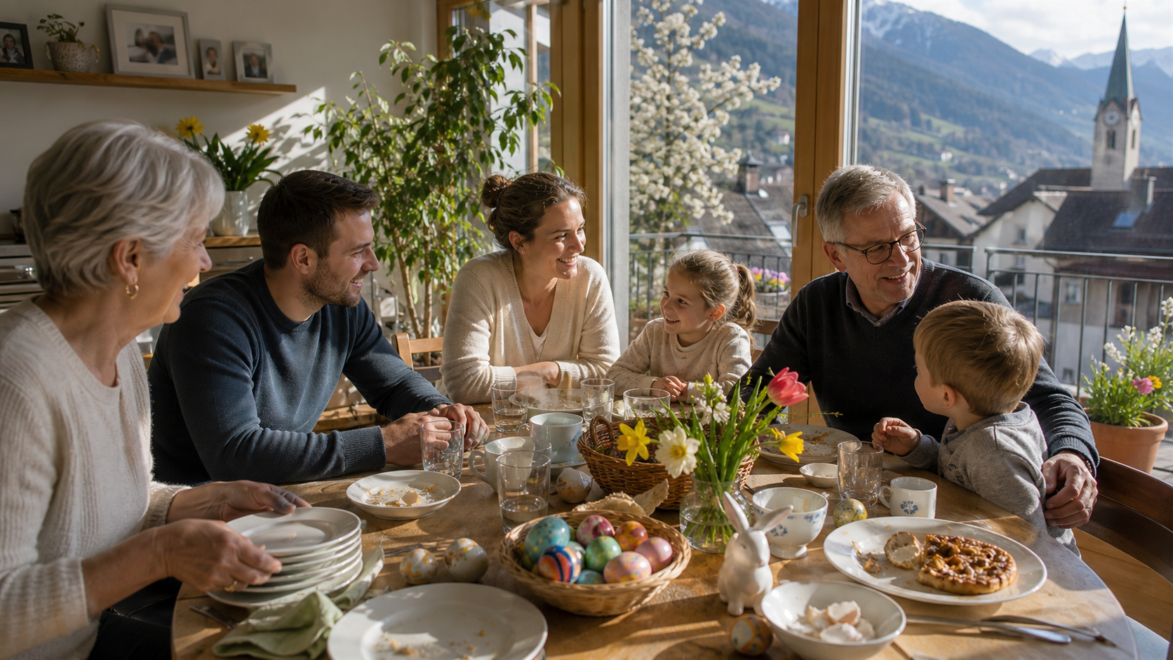 Ostermontag im Schweizer Alltag